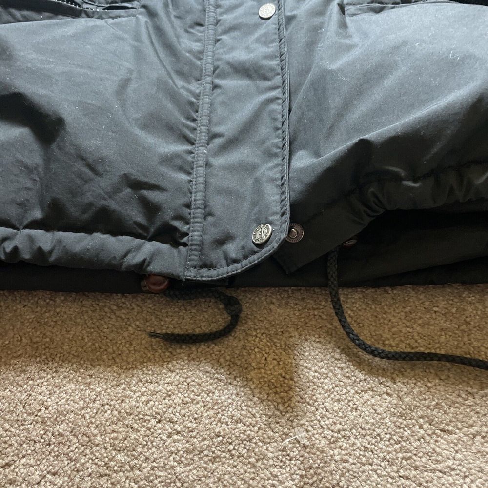 First Down Duck Down Jacket Large Black Full Zip … - image 3